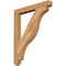 Ekena Millwork Funston Craftsman Rough Sawn Bracket, Western Red Cedar, 4"W x 36"D x 44"H BKT04X36X44FST04RWR - alternate 1